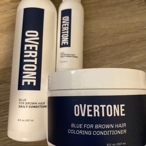 Overtone Blue for Brown Hair